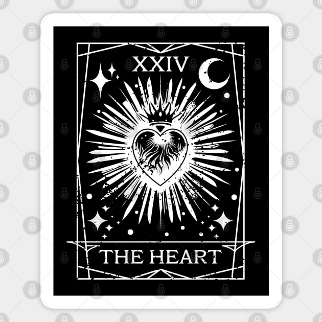 The Heart Card Magnet by jamelbkm